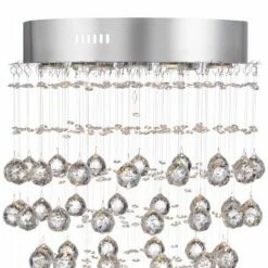 Vienna Full Spectrum Aida 17 3/4" Wide Pouring Crystal Chandelier -Lighting Sales Shop vienna full spectrum aida 17 and three quarter inch wide pouring crystal chandelier x9149views1