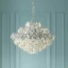 Vienna Full Spectrum Essa 12"W Chrome - Crystal Mini Pendant -Lighting Sales Shop vienna full spectrum essa 12 inchw chrome crystal mini pendant n1104cropped