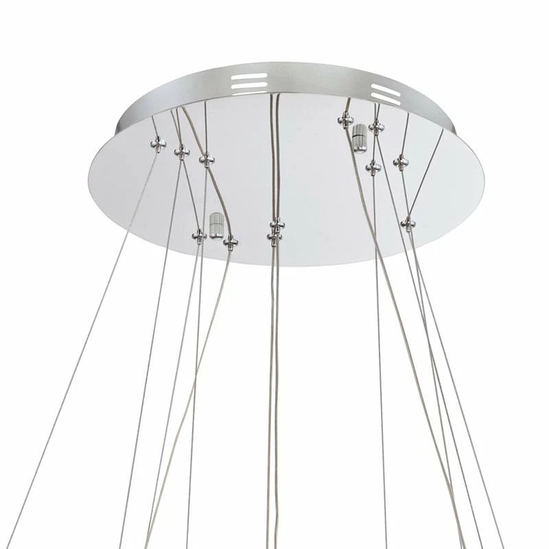 Vienna Full Spectrum Perriello 27 1/2" Crystal Ring LED Chandelier 6 Vienna Full Spectrum Perriello 27 1/2" Crystal Ring LED Chandelier - Image 4