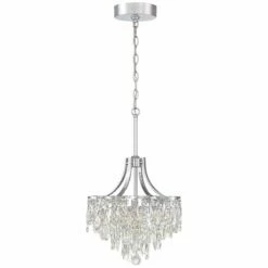 Villette 15 3/4" Wide Chrome LED Crystal Pendant Light 13 Villette 15 3/4" Wide Chrome LED Crystal Pendant Light -Lighting Sales Shop villette 15 and three quarter inch wide chrome led crystal pendant light 33h19views3