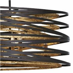 Vortic Flow 40"W Bronze Gold Kitchen Island Light Pendant -Lighting Sales Shop vortic flow 40 inchw bronze gold kitchen island light pendant 58m53views1