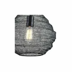 Troy Wabi Sabi 14" Wide Black Pendant Light With Black Iron Mesh Shade -Lighting Sales Shop wabi sabi 14 inch wide black pendant light with black iron mesh shade 65d17views1