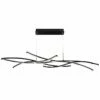WAC Divergence 64" Wide LED Modern Linear Chandelier In Black -Lighting Sales Shop wac divergence 64 inch wide led modern linear chandelier in black 155n3