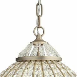 Wallingford 16" Wide Antique Brass Crystal Chandelier -Lighting Sales Shop wallingford 16 inch wide antique brass crystal chandelier w6879views3