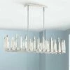 Watson 42" Wide Polished Nickel 6-Light Island Chandelier -Lighting Sales Shop watson 42 inch wide polished nickel 6 light island chandelier 151a0cropped