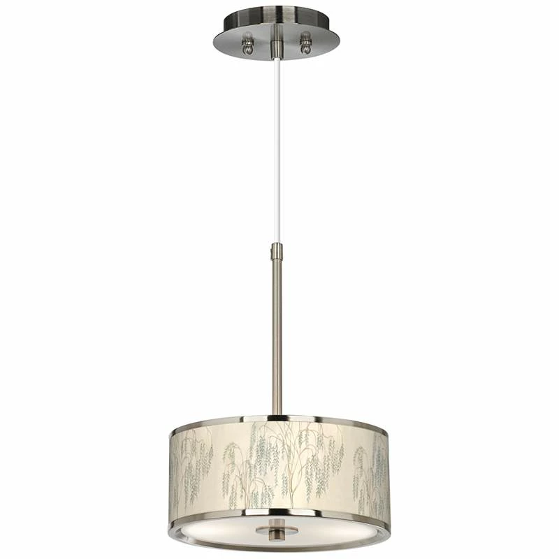 Weeping Willow Giclee Glow 10 1/4" Wide Pendant Light 4 Weeping Willow Giclee Glow 10 1/4" Wide Pendant Light - Image 2