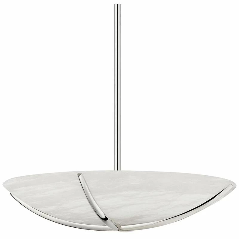 Wheatley 21 1/2" Wide Polished Nickel Pendant Light 4 Wheatley 21 1/2" Wide Polished Nickel Pendant Light - Image 2