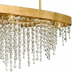 Winham 36"W Gold And Crystal Kitchen Island Light Chandelier -Lighting Sales Shop winham 36 inchw gold and crystal kitchen island light chandelier 71y40views1