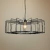Wired 23 1/4" Wide Black LED Pendant Light -Lighting Sales Shop wired 23 and one quarter inch wide black led pendant light 47k39cropped