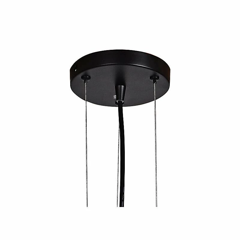 Wired 23 1/4" Wide Black LED Pendant Light 6 Wired 23 1/4" Wide Black LED Pendant Light - Image 4