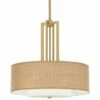 Woven Burlap Carey 24" Gold 4-Light Chandelier -Lighting Sales Shop woven burlap carey 24 inch gold 4 light chandelier 720j6