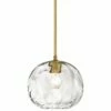 Z-Lite Chloe 10" Wide 1-Light Olde Brass And Water Glass Pendant -Lighting Sales Shop z lite chloe 10 inch wide 1 light olde brass and water glass pendant 805d4