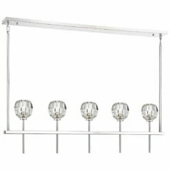 Lighting Sales Shop -Lighting Sales Shop zeev parisian 46 inchw nickel kitchen island light chandelier 78y21