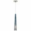 Zenith 3"W Blue Glass And Satin Nickel Freejack Mini Pendant 2 Zenith 3"W Blue Glass And Satin Nickel Freejack Mini Pendant -Lighting Sales Shop zenith 3 inchw blue glass and satin nickel freejack mini pendant 73h81